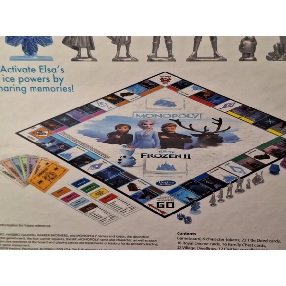 Hasbro Monopoly: Disney Frozen 2 Board Game - E5066 - Picture 7 of 9